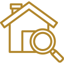 Cleaning A house with a magnifying glass icon, featuring the keyword "Manchester.