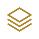 Rope Access Contractors An icon of a stack of books on a black background, showcasing the expertise of contractors in rope access.