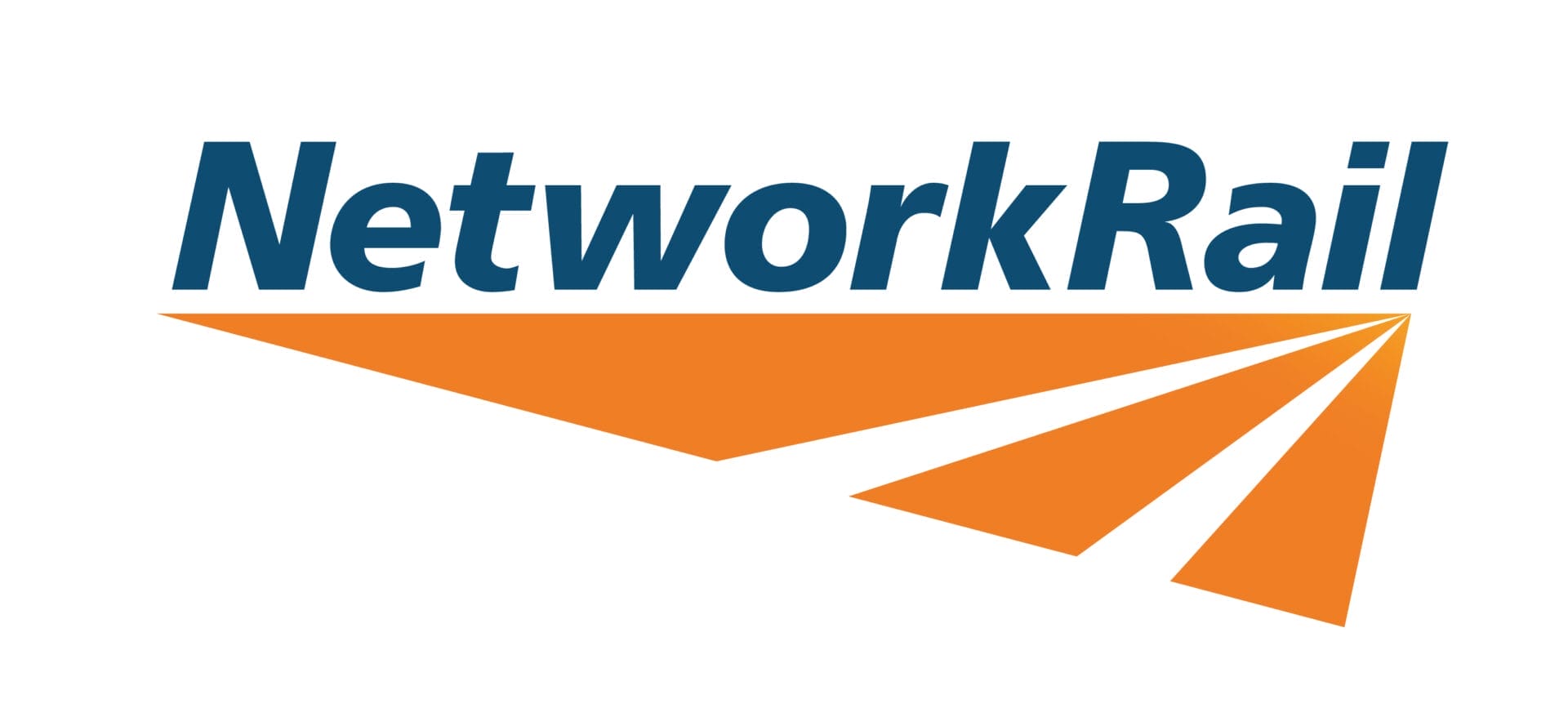 The network rail logo on a white background.