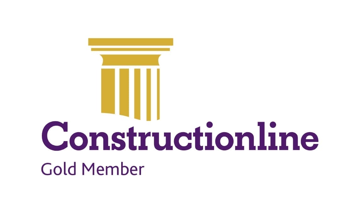 Constructionline gold member logo.